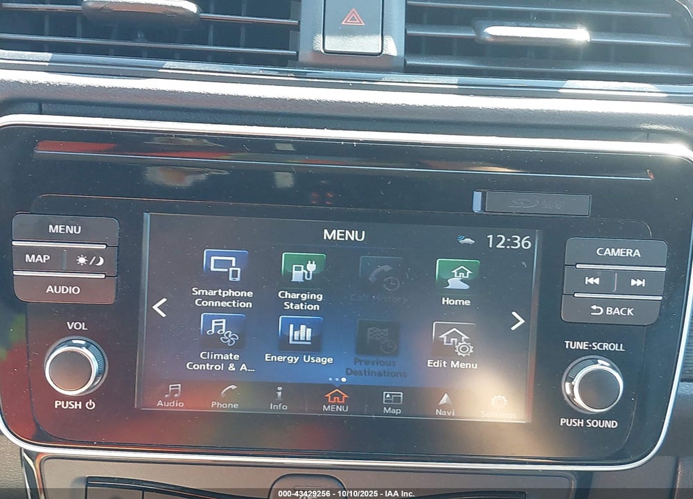 2019 NISSAN LEAF VIN: 1N4AZ1CP6KC307768