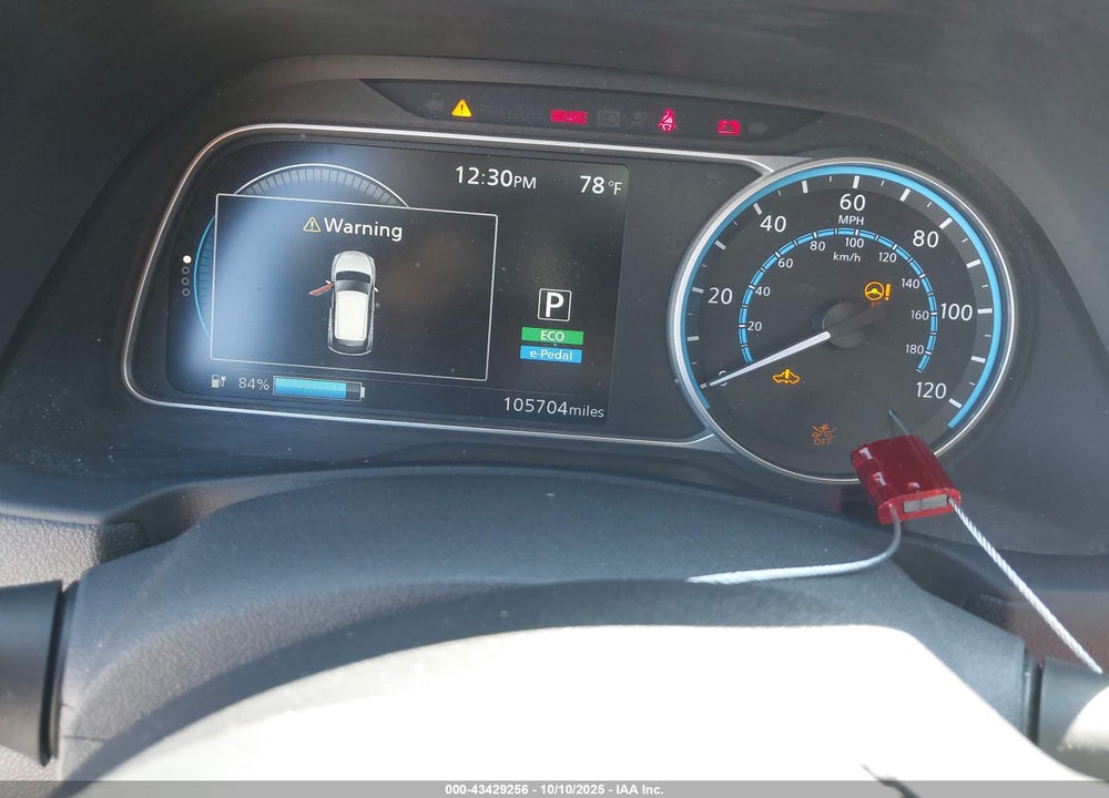 2019 NISSAN LEAF VIN: 1N4AZ1CP6KC307768