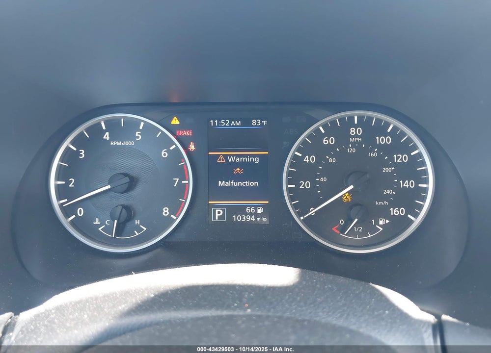 2025 NISSAN SENTRA VIN: 3N1AB8BV7SY231589