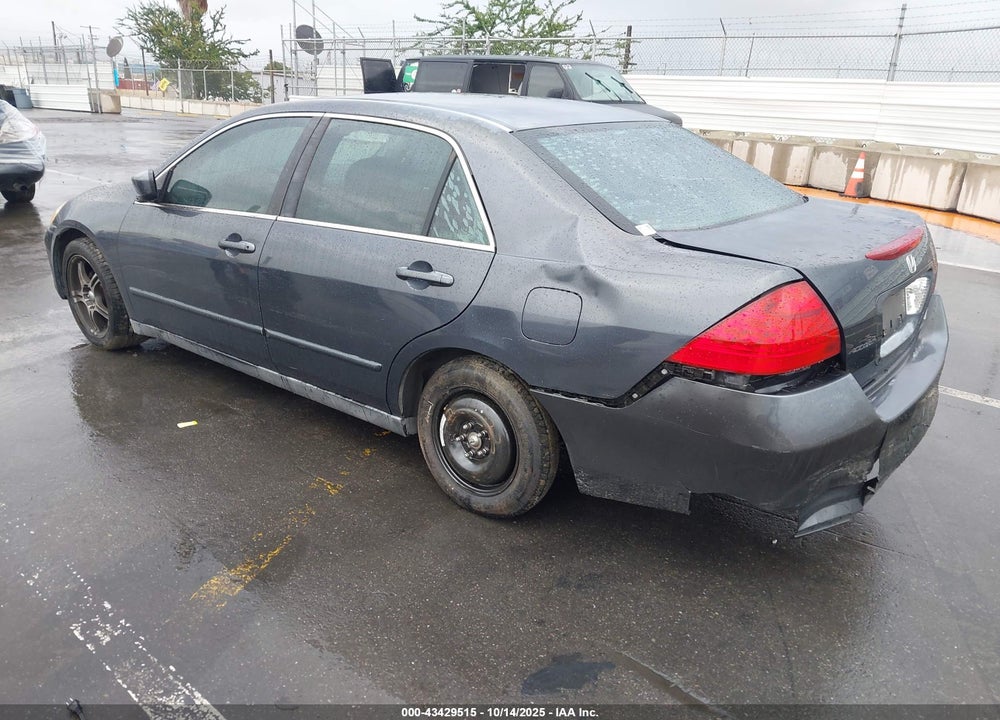 2007 HONDA ACCORD 2.4 LX VIN: 1HGCM56417A226501