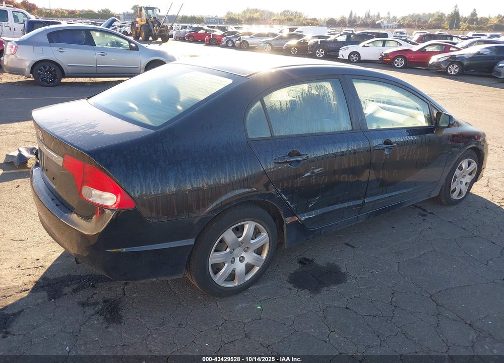 2009 HONDA CIVIC LX VIN: 19XFA16569E022038