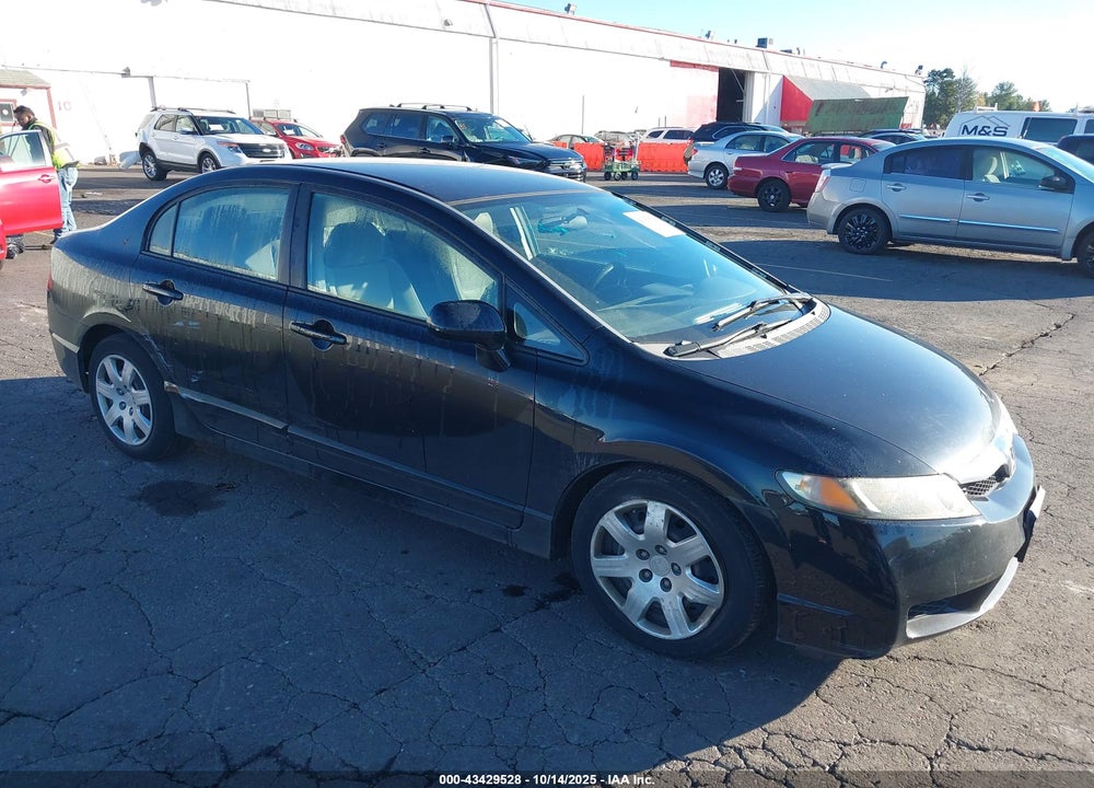 2009 HONDA CIVIC LX VIN: 19XFA16569E022038