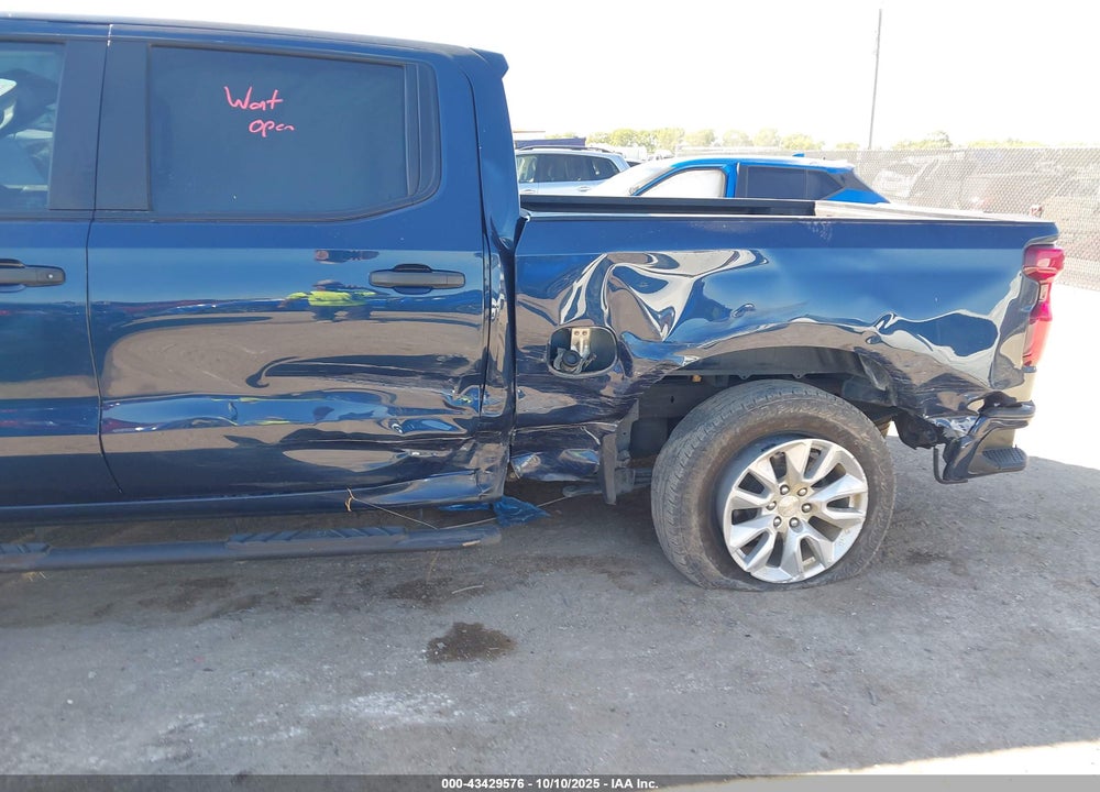 2022 CHEVROLET SILVERADO 1500 LTD 2WD SHORT BED CUSTOM VIN: 3GCPWBEK0NG176018