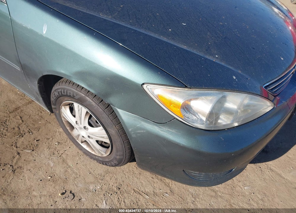 2005 TOYOTA CAMRY LE VIN: 4T1BE32K15U076137