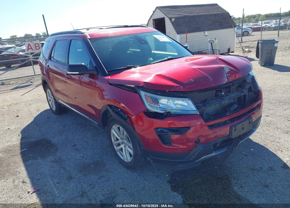 2018 FORD EXPLORER XLT VIN: 1FM5K8D8XJGC07093