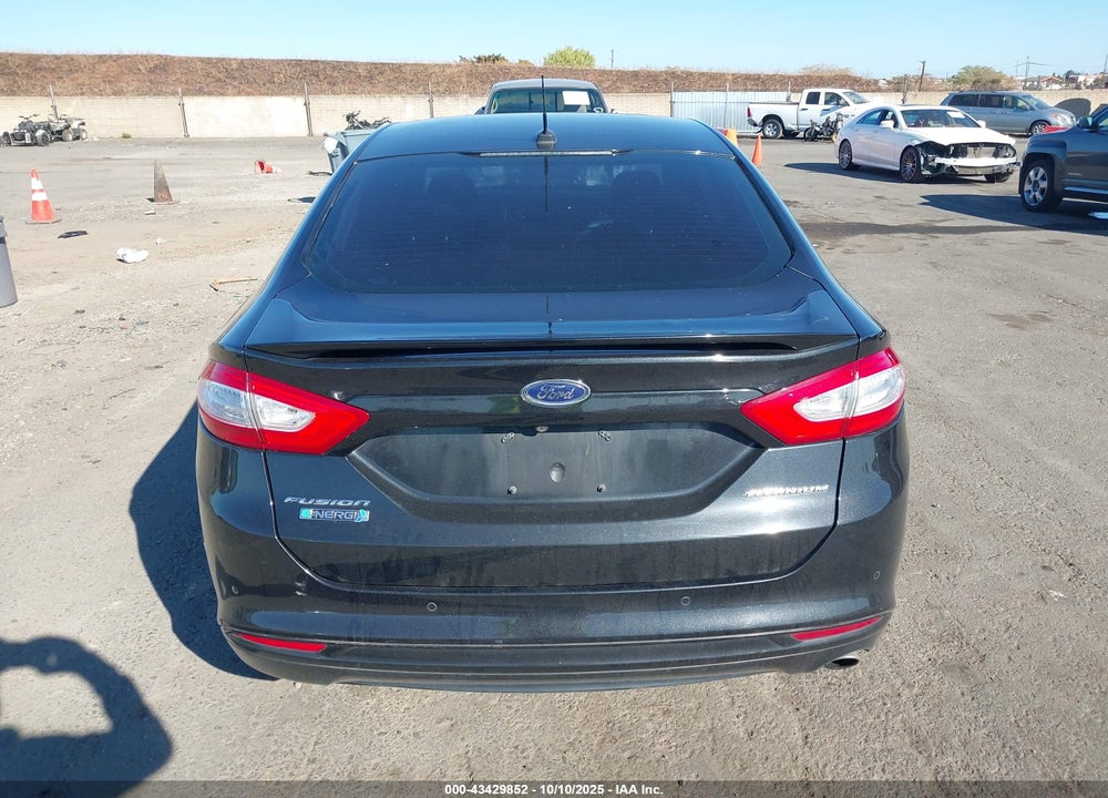 2013 FORD FUSION VIN: 3FA6P0SUXDR235491