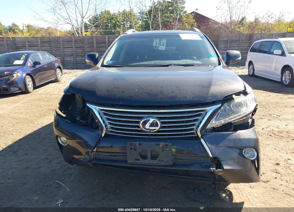 2013 LEXUS RX 450H VIN: JTJBC1BA0D2059049