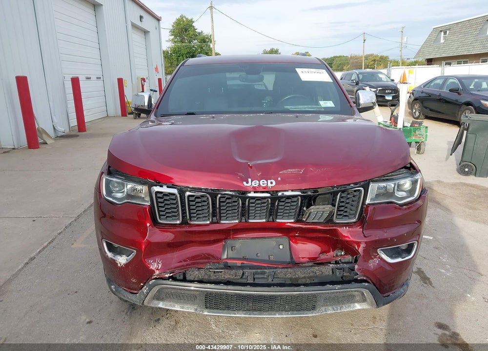 2017 JEEP GRAND CHEROKEE LIMITED 4X4 VIN: 1C4RJFBG3HC830547