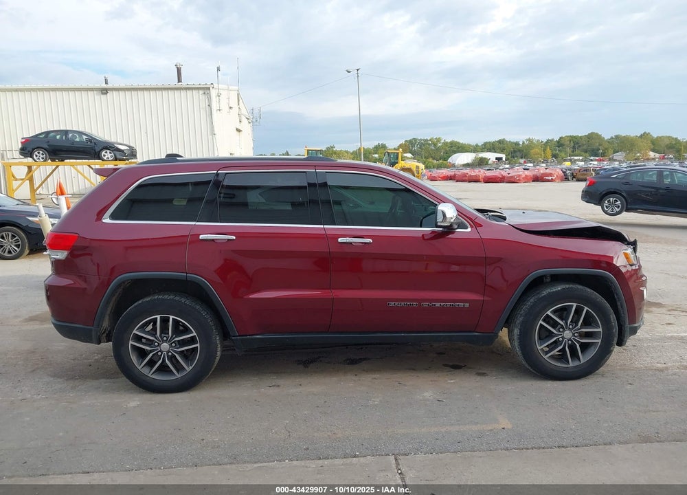 2017 JEEP GRAND CHEROKEE LIMITED 4X4 VIN: 1C4RJFBG3HC830547