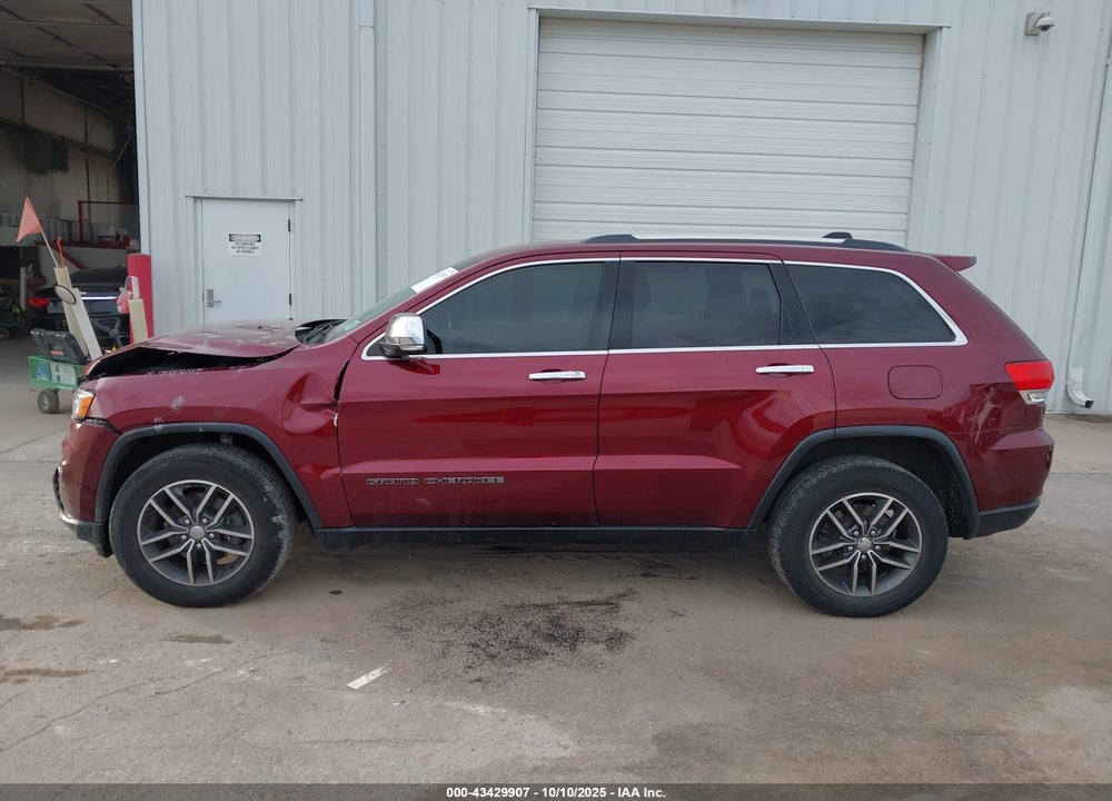 2017 JEEP GRAND CHEROKEE LIMITED 4X4 VIN: 1C4RJFBG3HC830547