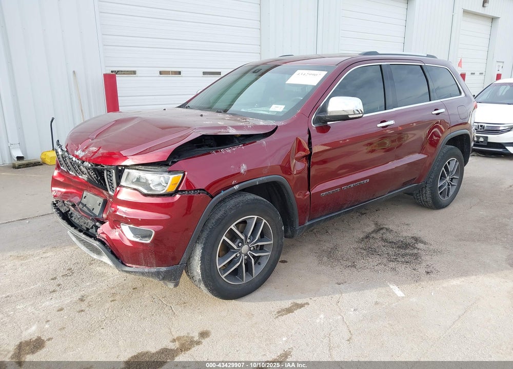 2017 JEEP GRAND CHEROKEE LIMITED 4X4 VIN: 1C4RJFBG3HC830547