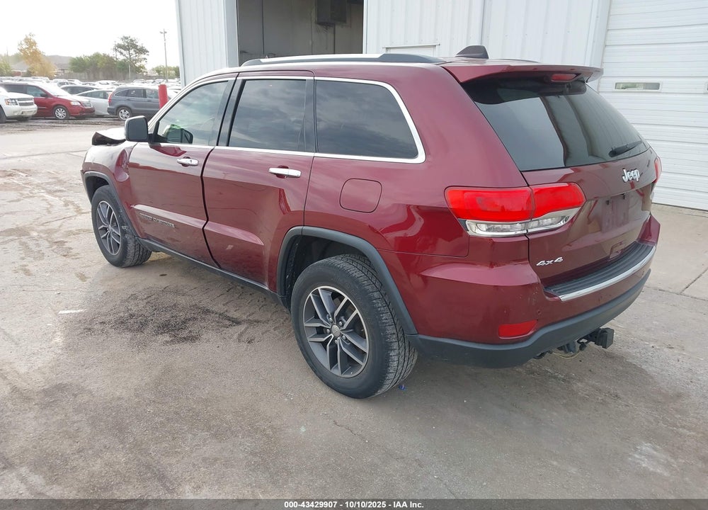 2017 JEEP GRAND CHEROKEE LIMITED 4X4 VIN: 1C4RJFBG3HC830547