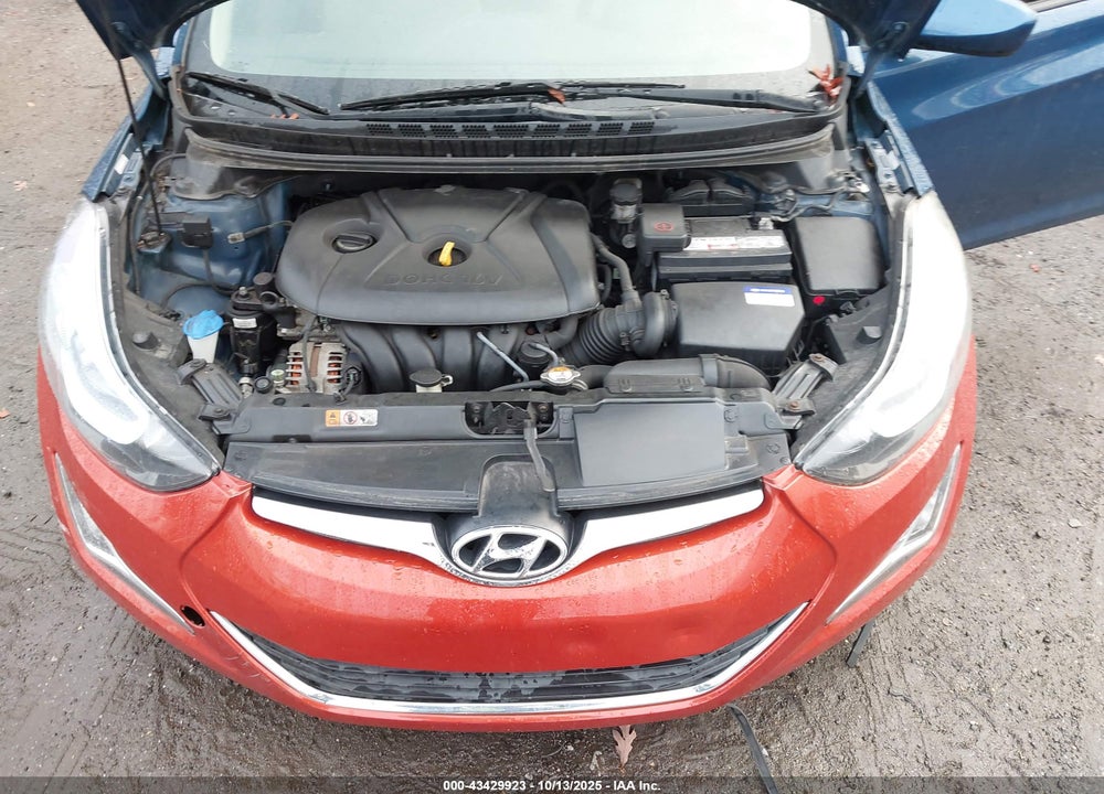 2016 HYUNDAI ELANTRA VIN: KMHDH4AE7GU606440