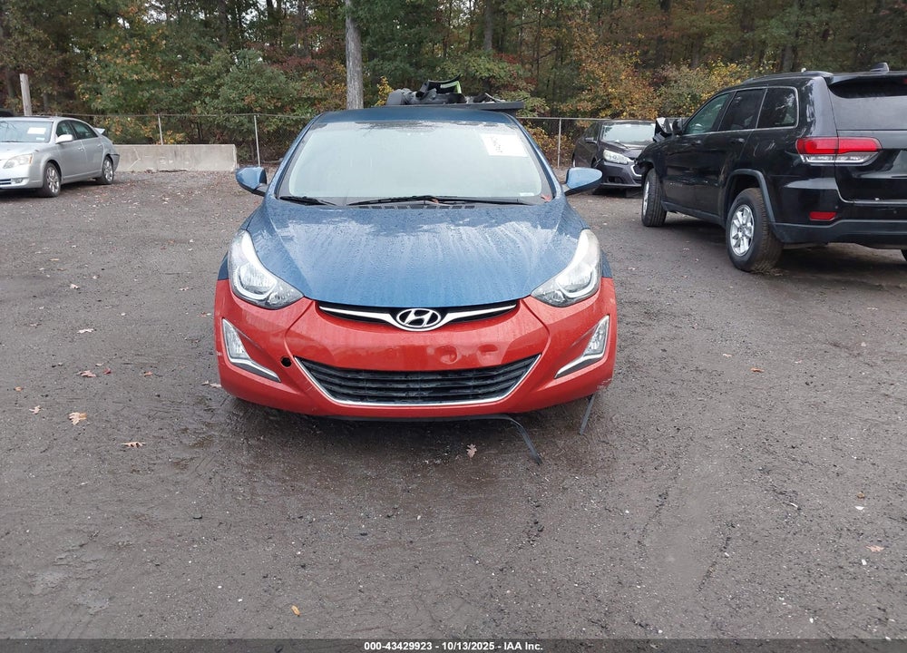 2016 HYUNDAI ELANTRA VIN: KMHDH4AE7GU606440