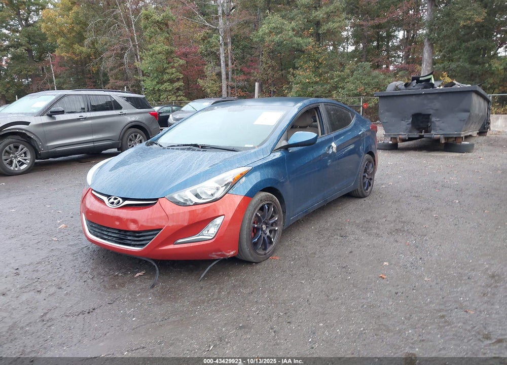 2016 HYUNDAI ELANTRA VIN: KMHDH4AE7GU606440