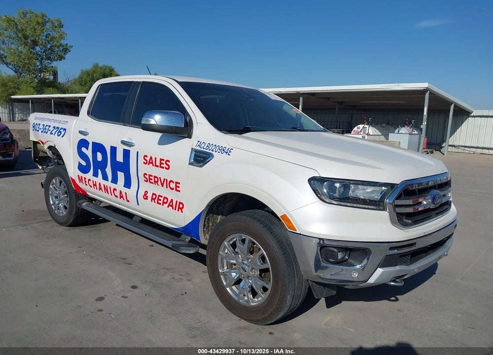 2019 FORD RANGER LARIAT VIN: 1FTER4FH3KLA90004
