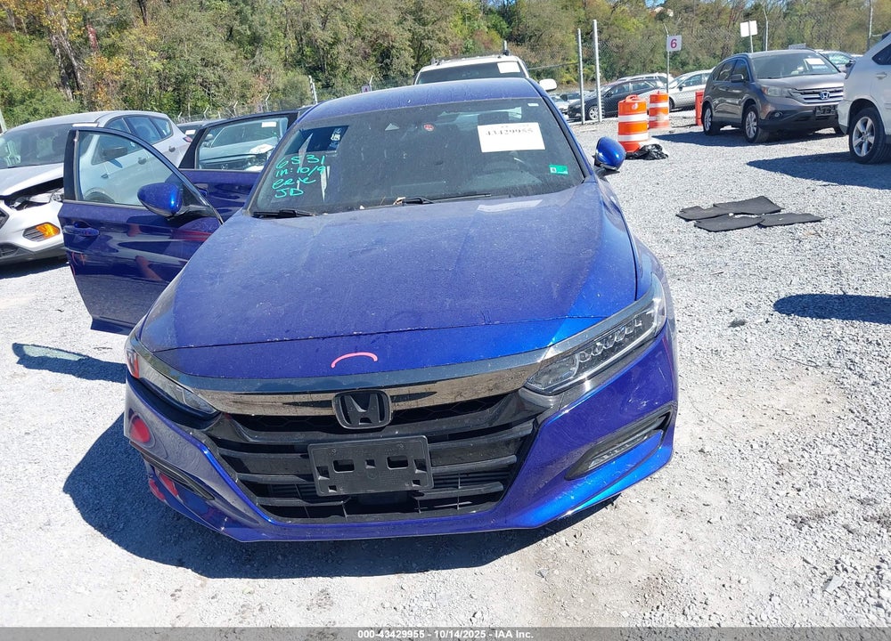 2019 HONDA ACCORD SPORT VIN: 1HGCV1F37KA072205