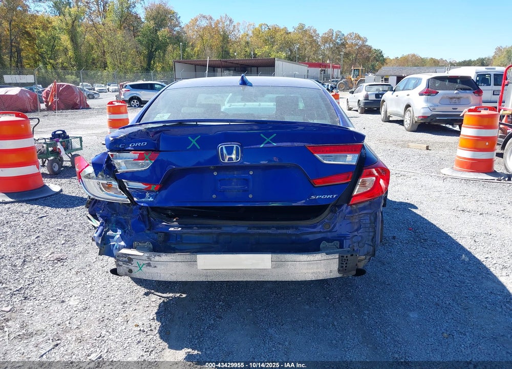 2019 HONDA ACCORD SPORT VIN: 1HGCV1F37KA072205