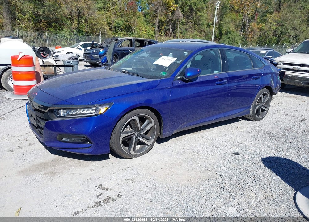 2019 HONDA ACCORD SPORT VIN: 1HGCV1F37KA072205