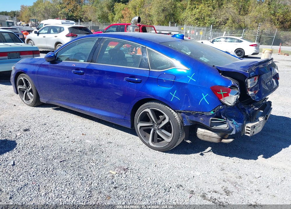 2019 HONDA ACCORD SPORT VIN: 1HGCV1F37KA072205