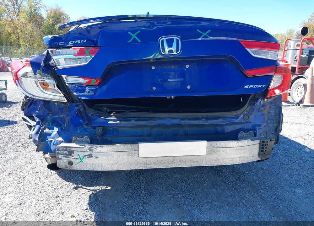 2019 HONDA ACCORD SPORT VIN: 1HGCV1F37KA072205
