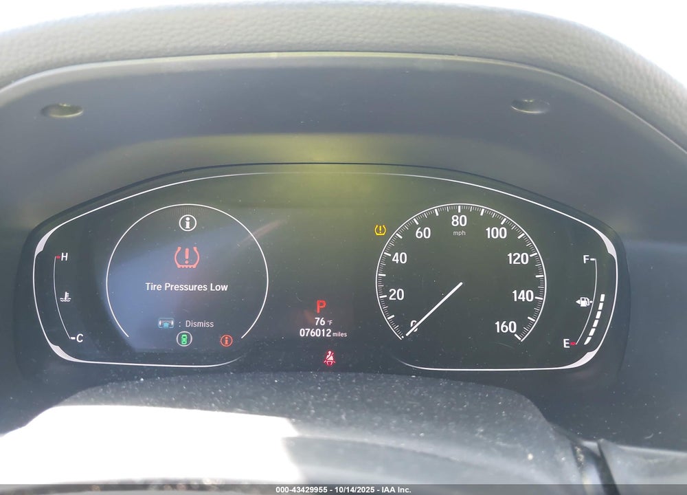2019 HONDA ACCORD SPORT VIN: 1HGCV1F37KA072205