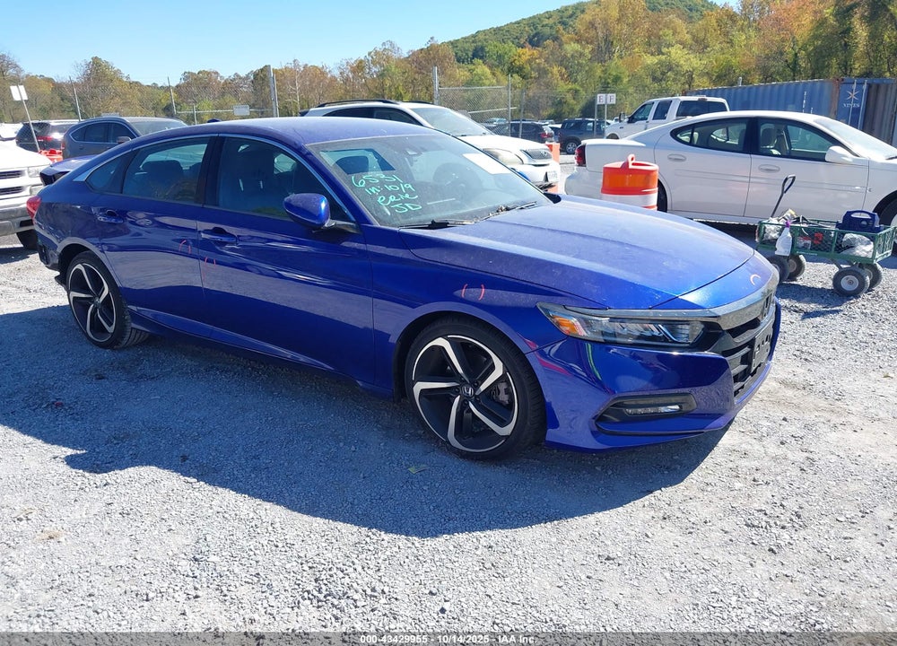 2019 HONDA ACCORD SPORT VIN: 1HGCV1F37KA072205