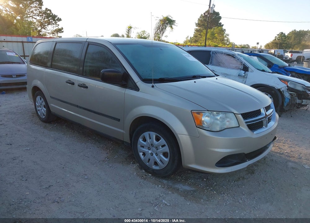 2013 DODGE GRAND CARAVAN AMERICAN VALUE PKG VIN: 2C4RDGBG2DR746167