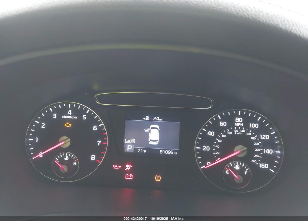 2020 KIA SORENTO 2.4L LX VIN: 5XYPG4A37LG683288