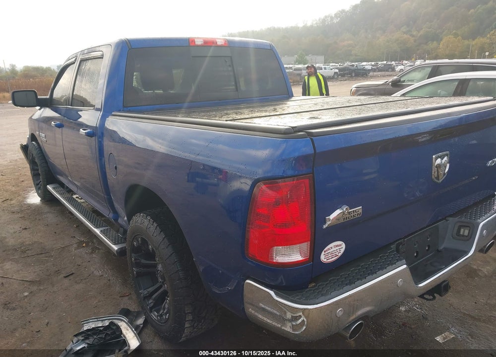 2016 RAM 1500 BIG HORN VIN: 3C6RR7LT7GG185222