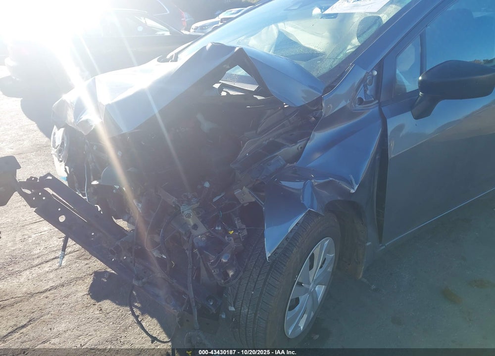2021 NISSAN VERSA S 5-SPEED MANUAL TRANSMISSION VIN: 3N1CN8BVXML881209