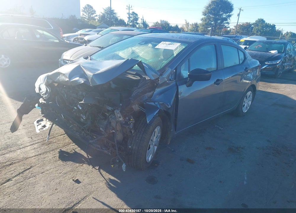2021 NISSAN VERSA S 5-SPEED MANUAL TRANSMISSION VIN: 3N1CN8BVXML881209