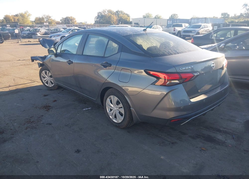 2021 NISSAN VERSA S 5-SPEED MANUAL TRANSMISSION VIN: 3N1CN8BVXML881209