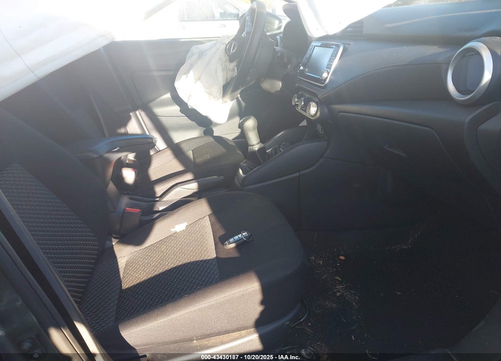2021 NISSAN VERSA S 5-SPEED MANUAL TRANSMISSION VIN: 3N1CN8BVXML881209