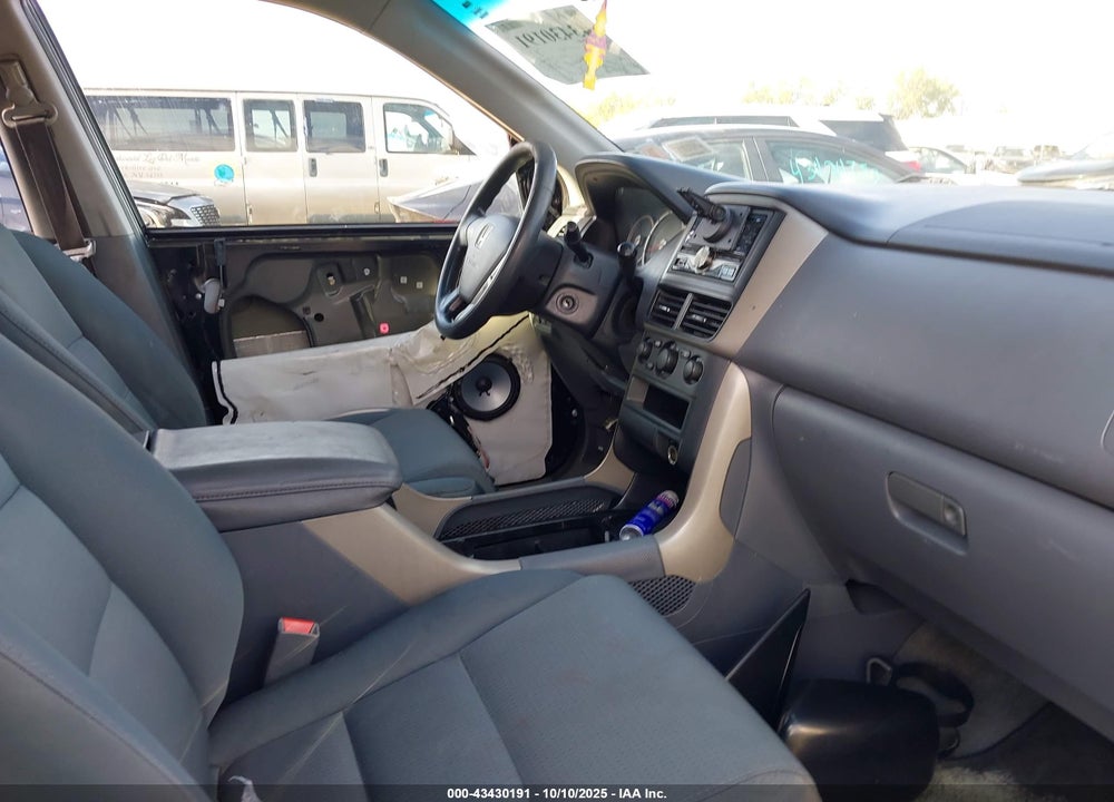 2006 HONDA PILOT LX VIN: 2HKYF18166H553008