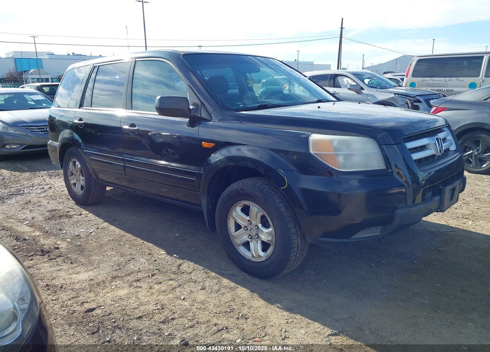 2006 HONDA PILOT LX VIN: 2HKYF18166H553008