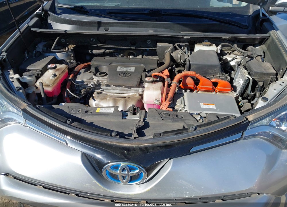 2016 TOYOTA RAV4 HYBRID XLE VIN: JTMRJREV6GD047257