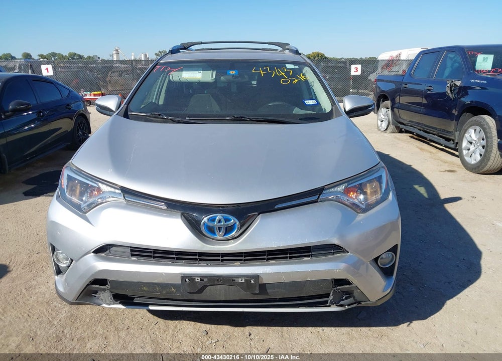 2016 TOYOTA RAV4 HYBRID XLE VIN: JTMRJREV6GD047257