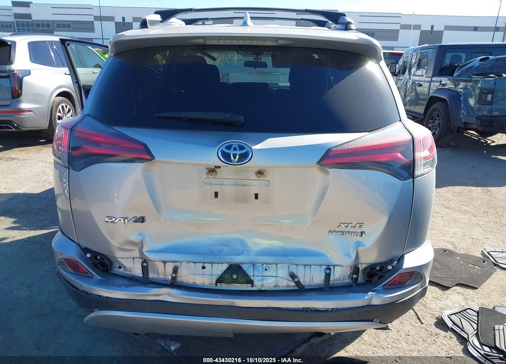 2016 TOYOTA RAV4 HYBRID XLE VIN: JTMRJREV6GD047257