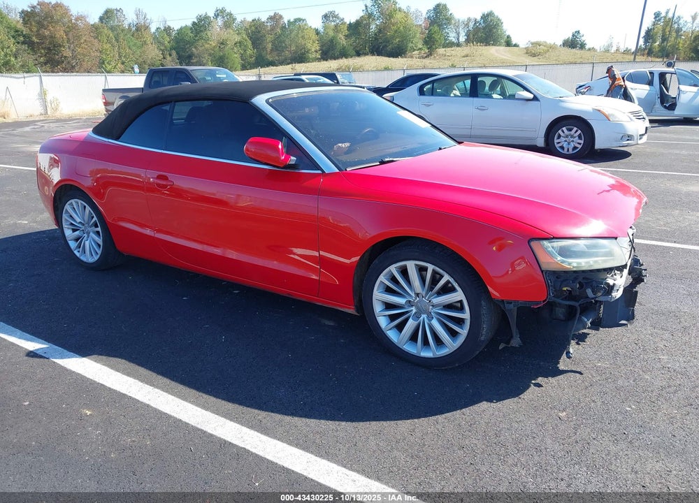 2011 AUDI A5 2.0T PREMIUM VIN: WAULFAFHXBN020872