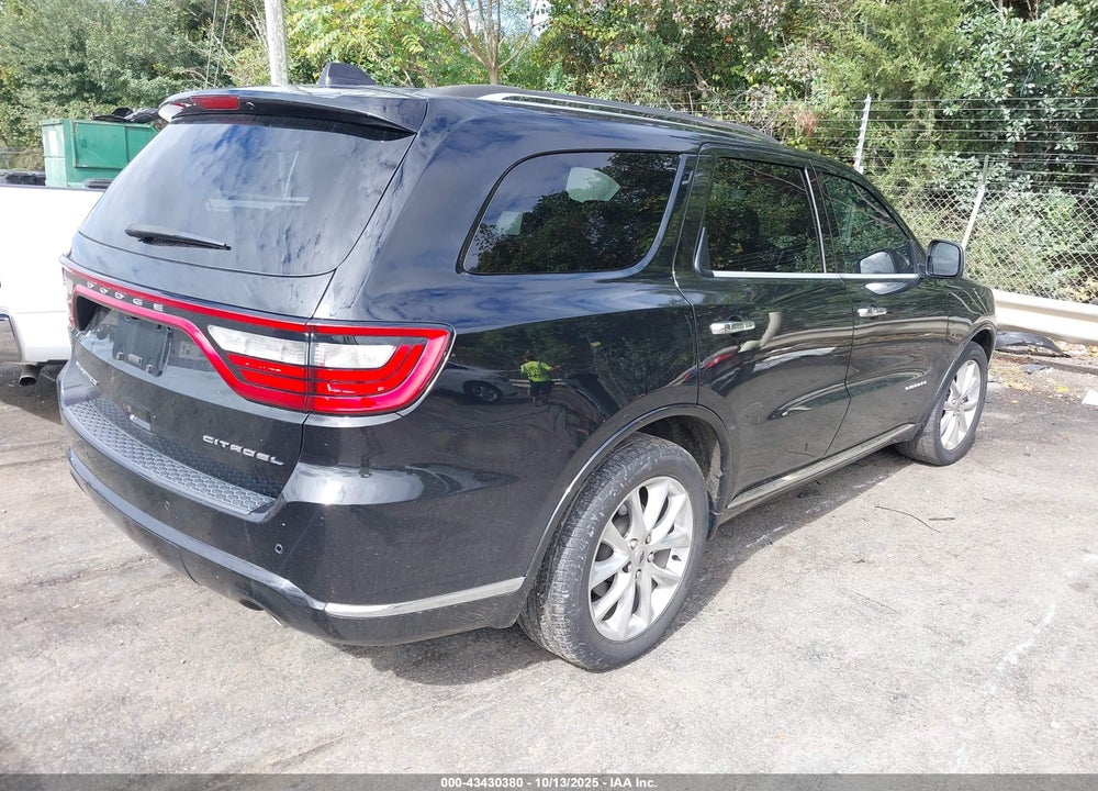 2019 DODGE DURANGO CITADEL RWD VIN: 1C4RDHEG5KC647611