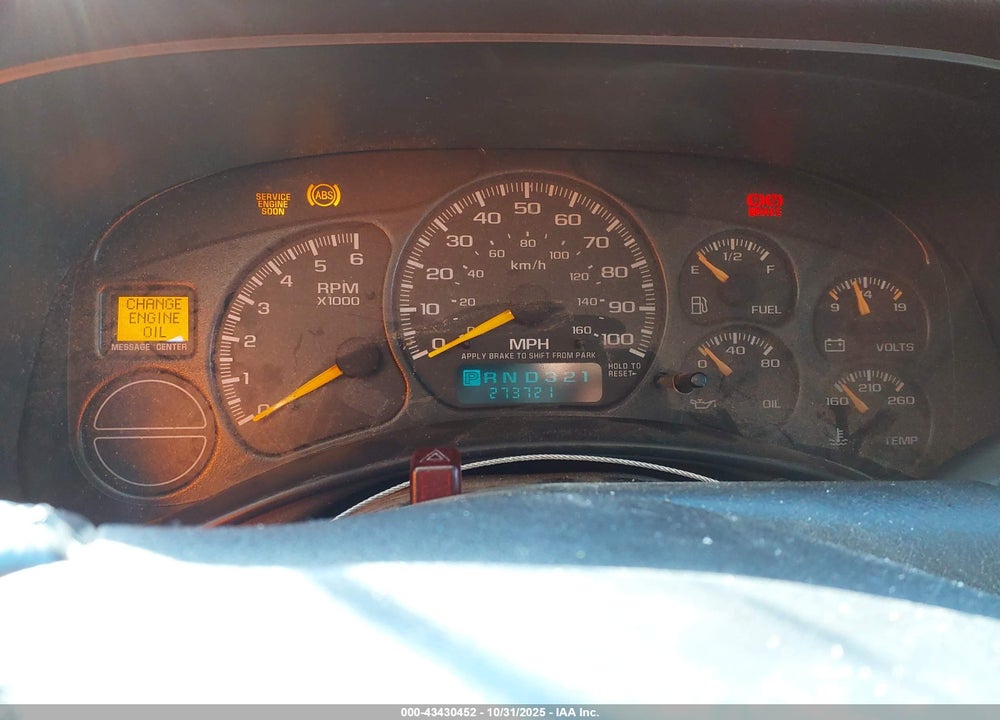 2001 CHEVROLET SILVERADO 1500 LS VIN: 1GCEK19T01E277383