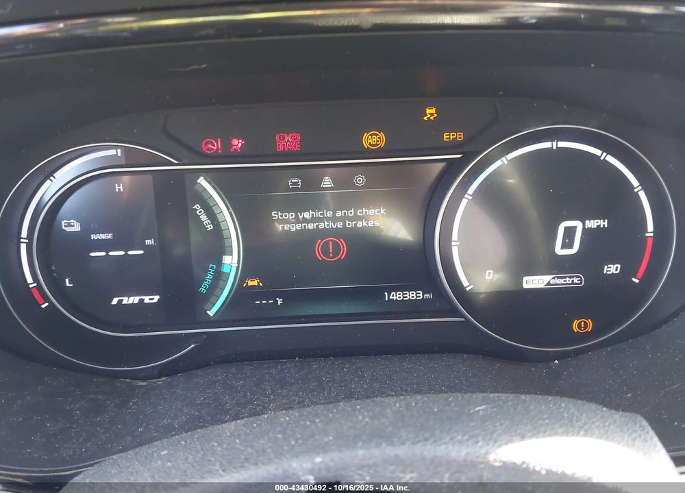 2022 KIA NIRO EV EX PREMIUM VIN: KNDCE3LG4N5134920