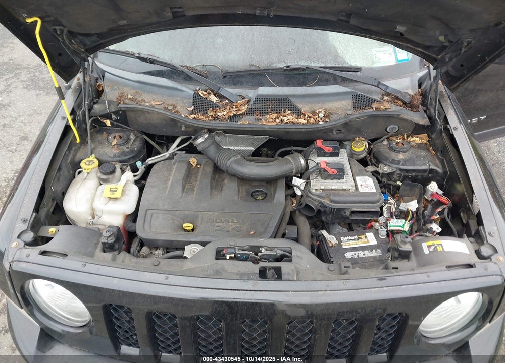 2016 JEEP PATRIOT VIN: 1C4NJRFB1GD733158
