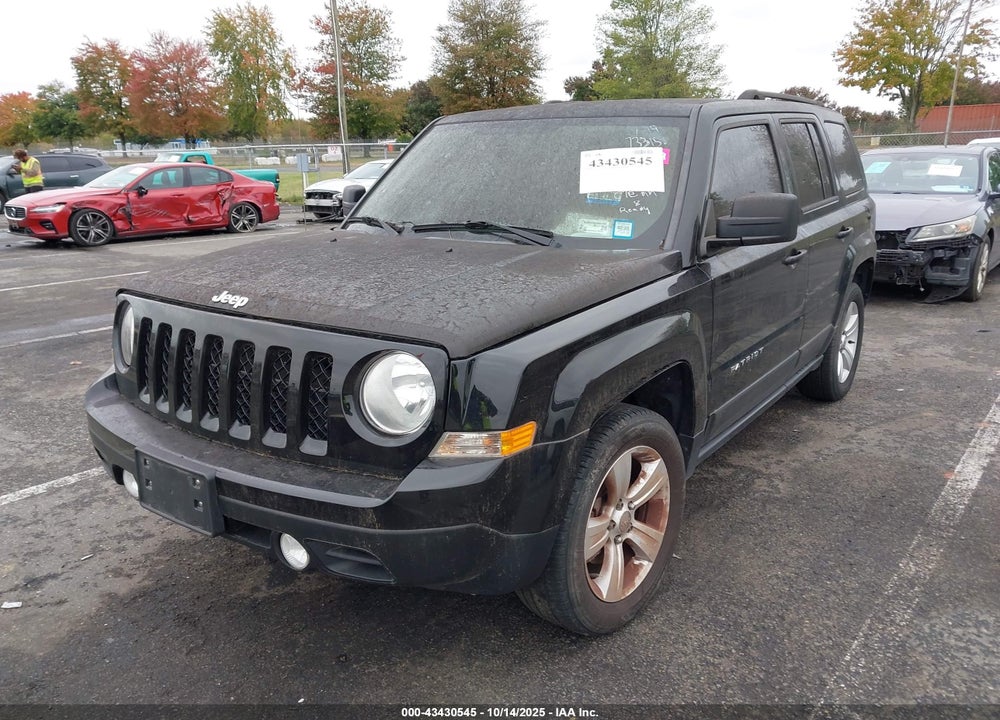 2016 JEEP PATRIOT VIN: 1C4NJRFB1GD733158