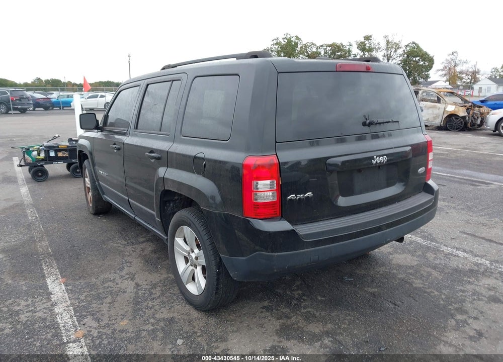 2016 JEEP PATRIOT VIN: 1C4NJRFB1GD733158