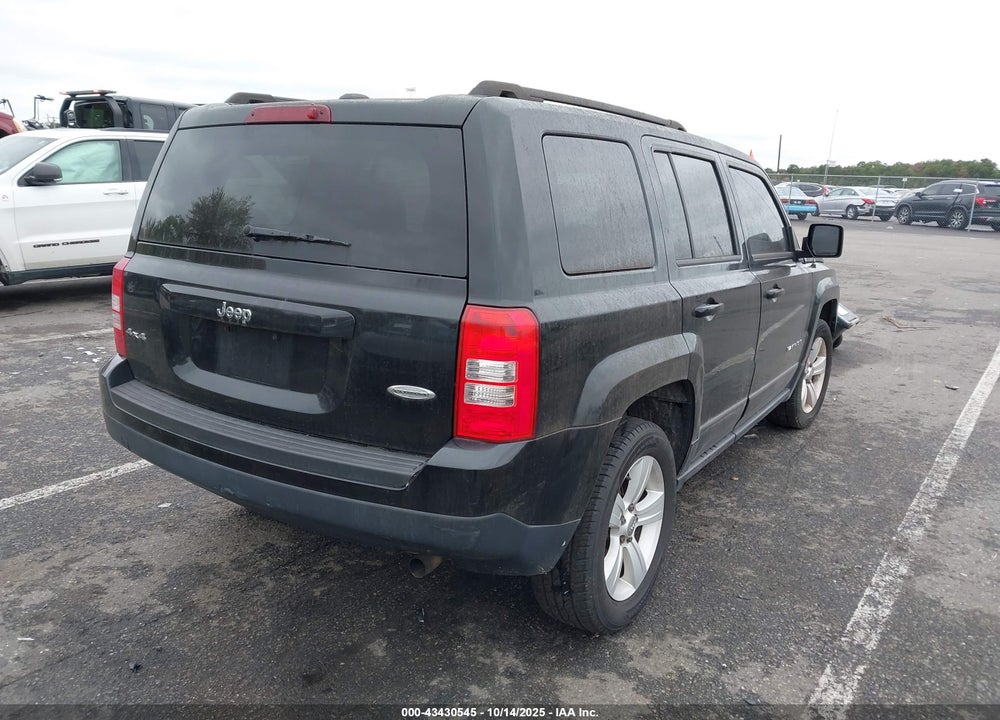 2016 JEEP PATRIOT VIN: 1C4NJRFB1GD733158
