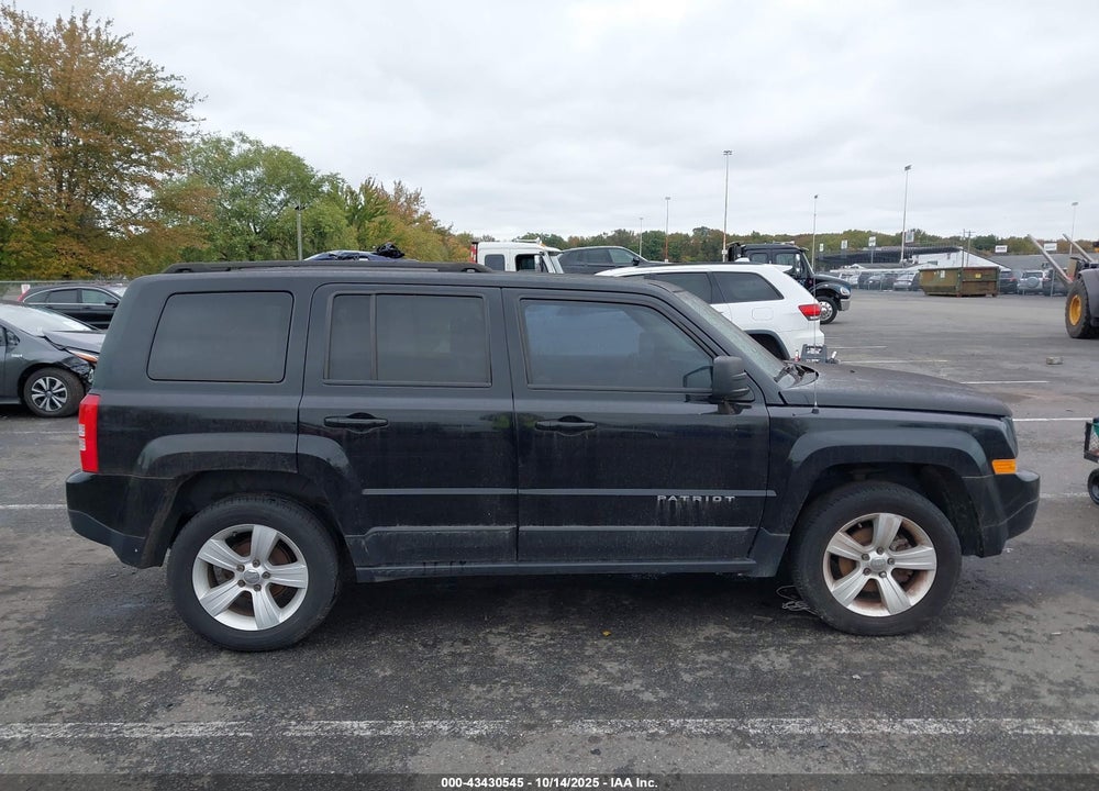 2016 JEEP PATRIOT VIN: 1C4NJRFB1GD733158