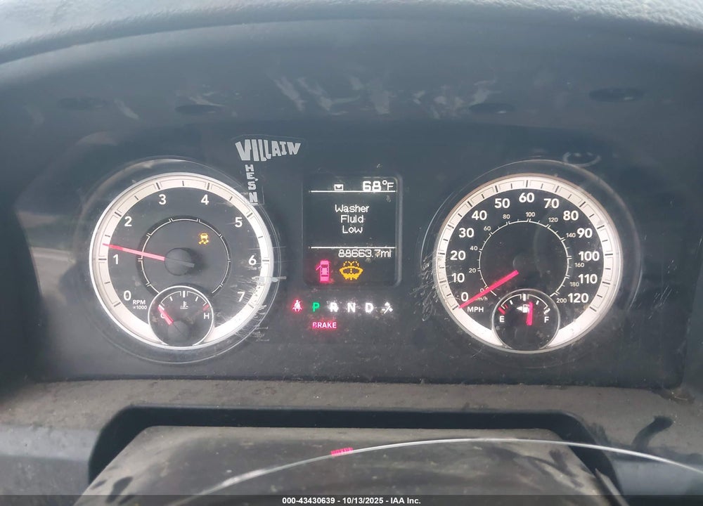 2016 RAM 1500 VIN: 3C6JR6DT8GG257406