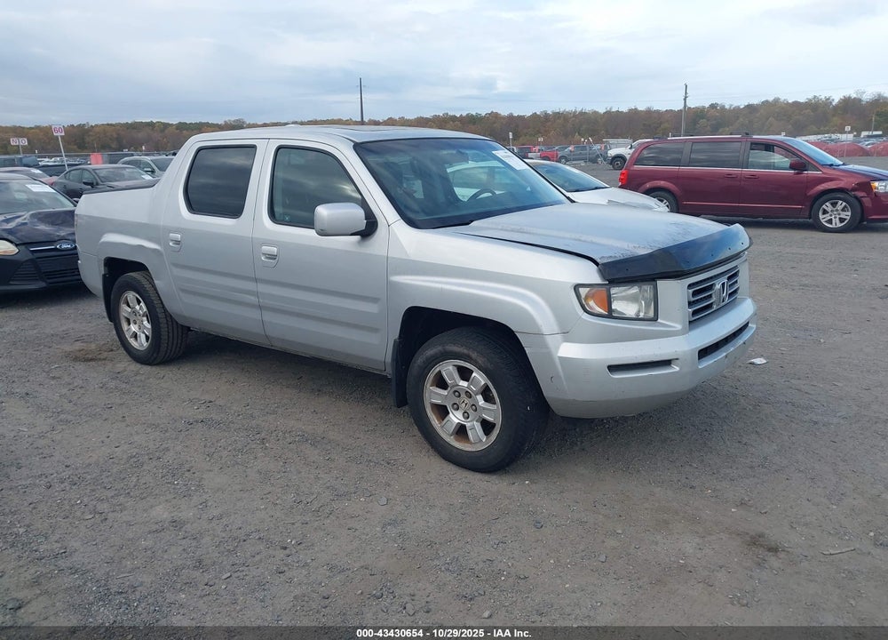 2008 HONDA RIDGELINE RTL VIN: 2HJYK16588H516115